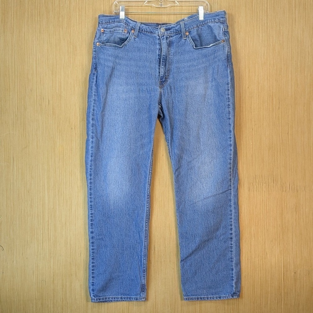 Levi Strauss 514 Straight Fit Jeans Mens 38x30 Blue‎ Denim